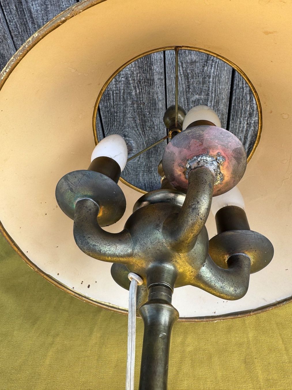 Lampade: Antiker Florentiener Lampe, Electro – Usato da Sachseln venduto da BONATI01 4