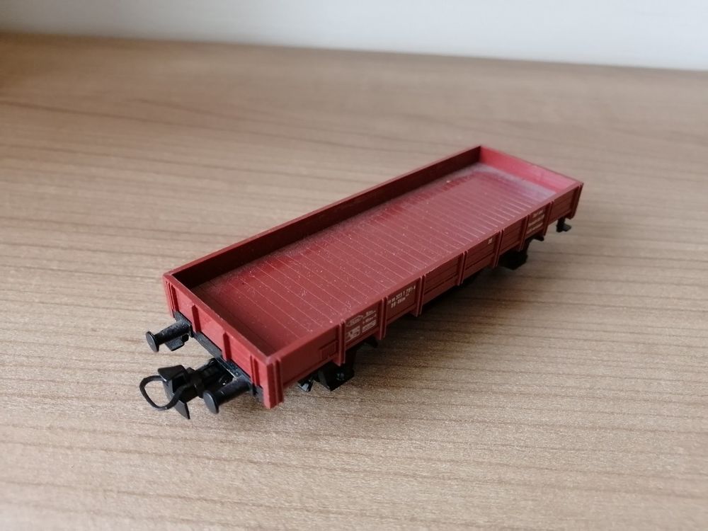 Märklin HO AC : DB wagon plat à 2 essieux "Kklm" 4