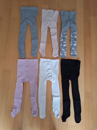 6er-Set Strumpfhosen in Gr. 74/80