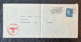 BALLY S.A. historischer Briefumschlag Schönenwerd Belgien-CH