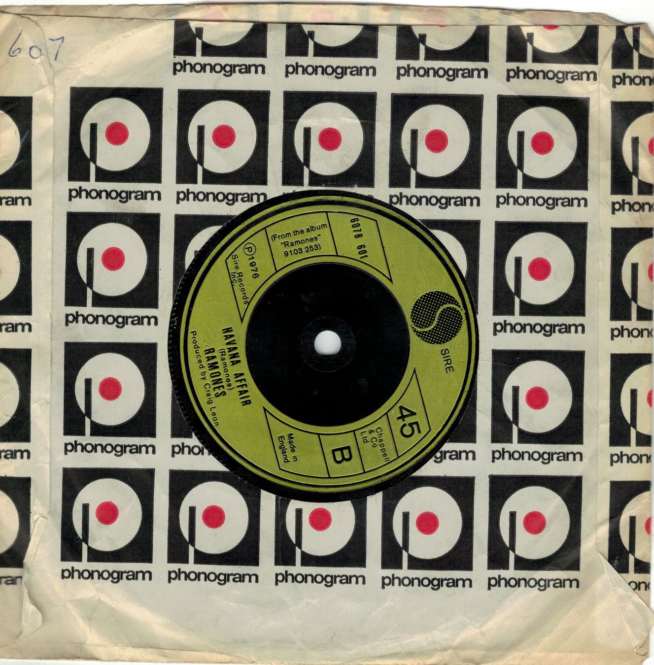 Dischi in vinile: Ramones - Blitzkrieg Bop – Usato da Lugano venduto da mdal 1