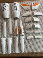 Lego Technik weisse Panele Verschalung Spoiler 42052