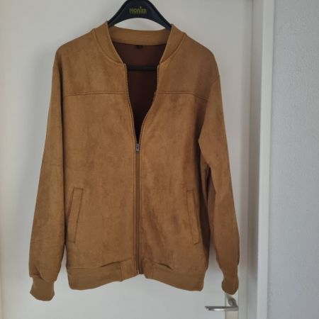 Bomberjacke Wildleder Grösse L  neu