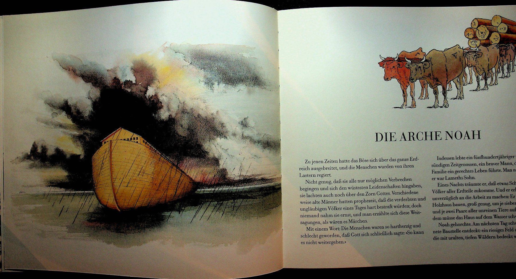 Libri: P. Guigon/A. Vimar  Die Arche Noah / Mondo Verlag 1987 – Usato da Reitnau venduto da Zaomir 2