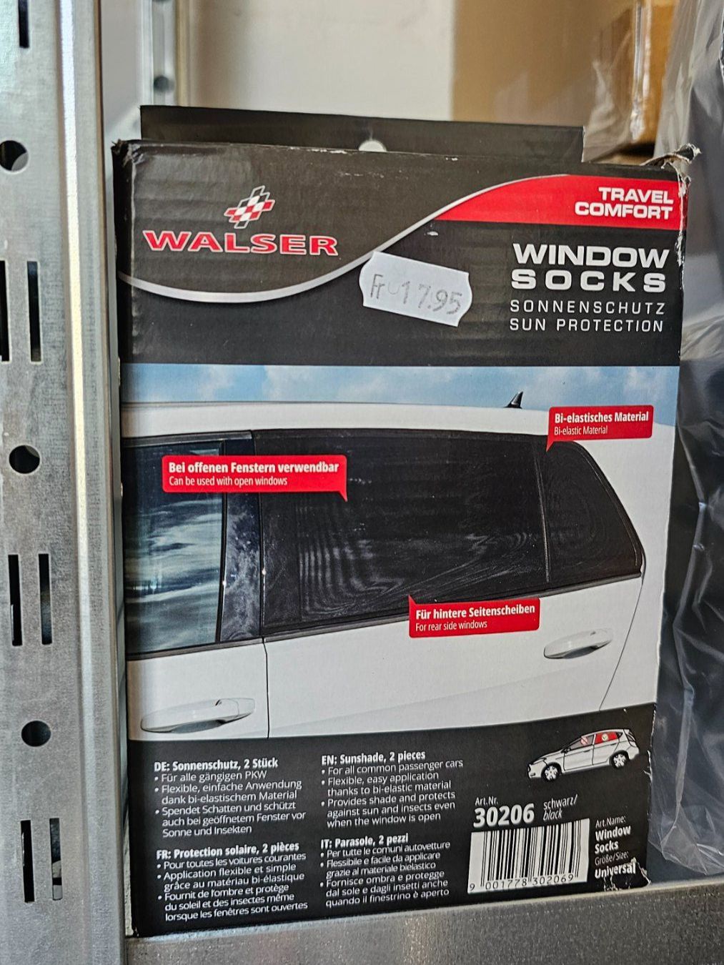 Accessori per altri veicoli: Sonnenschutz Window Sock 2er Set Sonnenblenden – Nuovo e nell'imballaggio originale da Koppigen venduto da Bracher_Mail-House 7