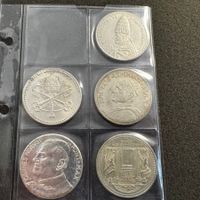 Lot 5 Medaillen Vatikan Papst