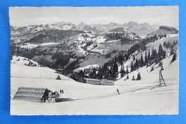 RIGI - Skilift und Bahn - gelaufen 1952