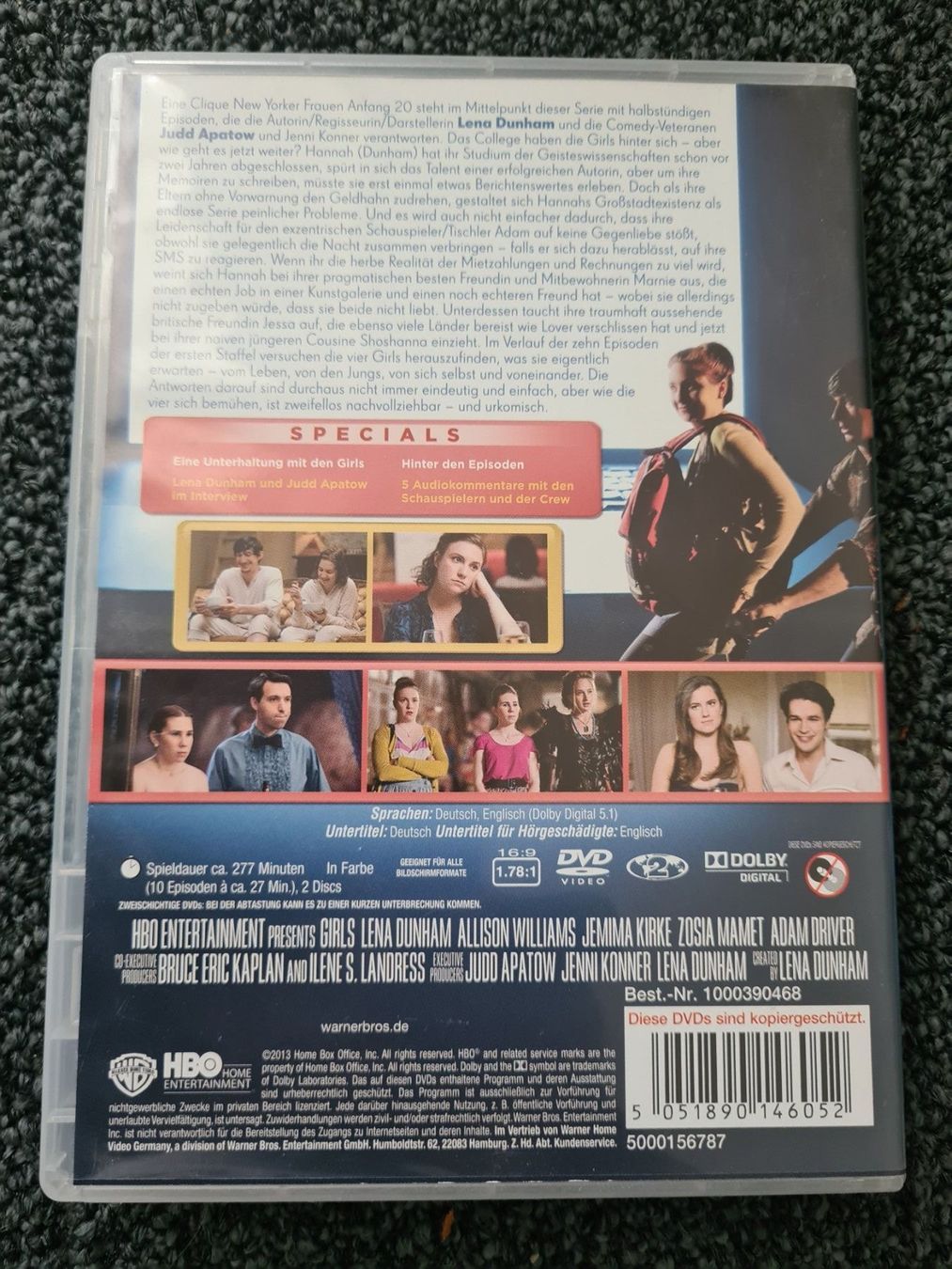 Alle DVDs: GIRLS STAFFEL 1 – Gebraucht aus Ruswil von Ruck.Zuck. 1