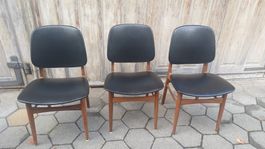 3 Designer Stühle 60 er Jahre Dänemark