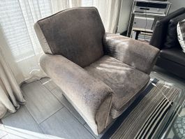 Vintage Sessel / Stuhl, bequem, Top Zustand, Braun Ton