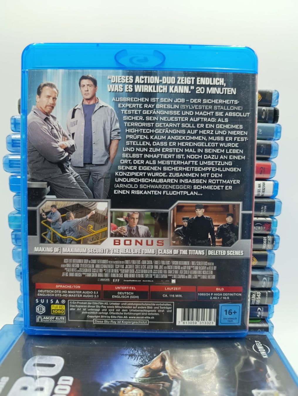 Tutti i DVDs: Escape Plan Blu-Ray Film – Usato da Wil SG venduto da Donaldus 1