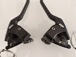 Retro Shimano Deore LX Total Integration 7x3-Gang-Schalthebe