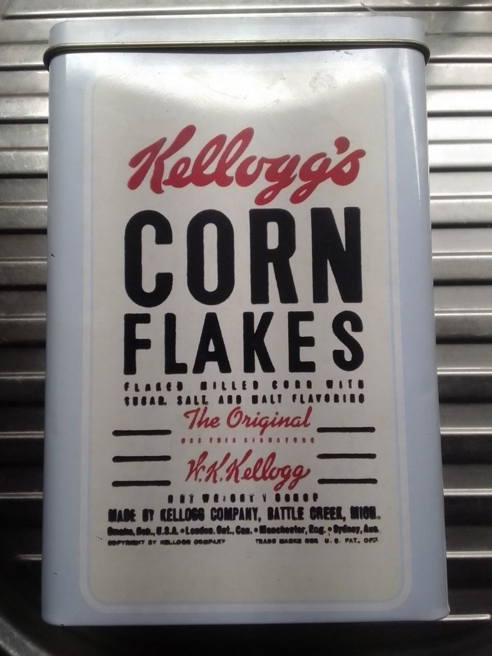 Dosen: Boîtes retro Kellogg's Corn Flakes – Gebraucht aus Préverenges von mam_629h 3
