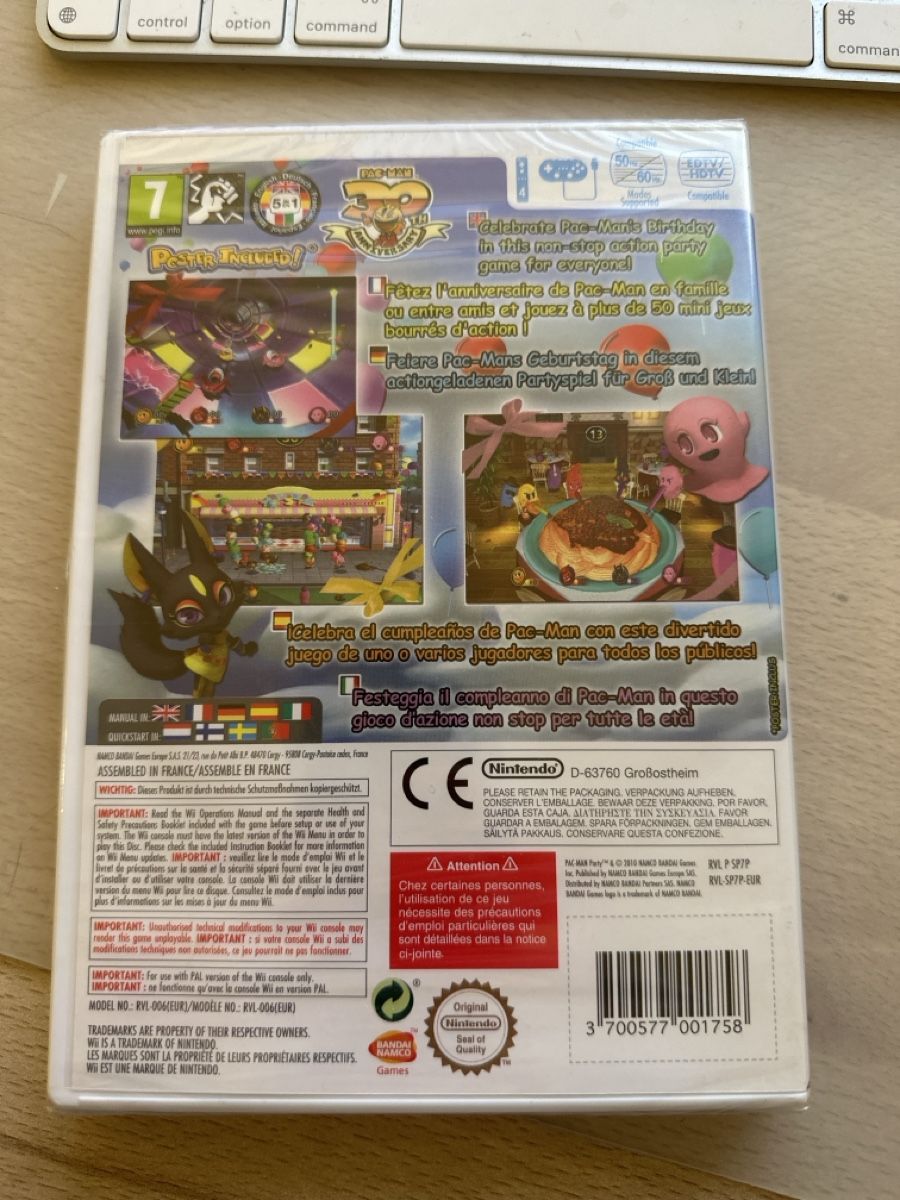Nintendo Spiele: Pac-Man Party für Wii – Neu und originalverpackt aus Ettingen von slg_4107 1