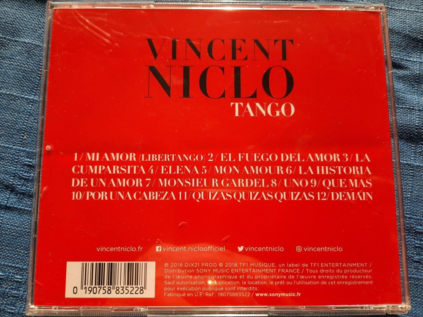 CD: CD Vincent Niclo - Tango (2018) – Usato da Pully venduto da bro_n52j 2