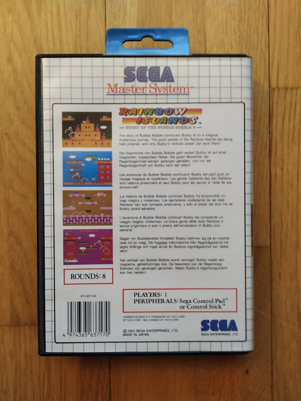 Giochi: Rainbow Islands (PAL) Sega Master System – Usato da Ostermundigen venduto da rotronic35 2