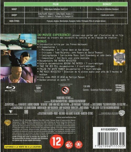 Alle DVDs: MATRIX – Neu (gemäss Beschreibung) aus Bursins von Adabel 1