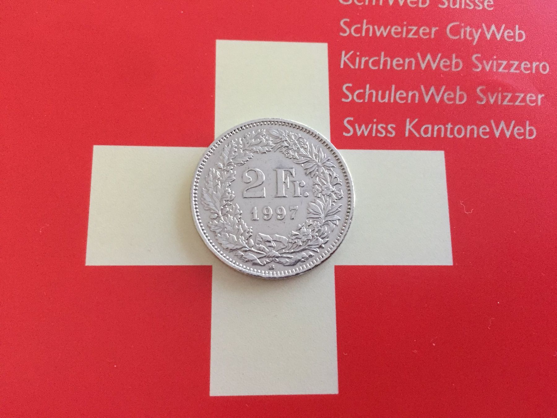 Tutti le monete: 2 Franken 1997 ss-vz – Usato da Elsau venduto da herbybay 3