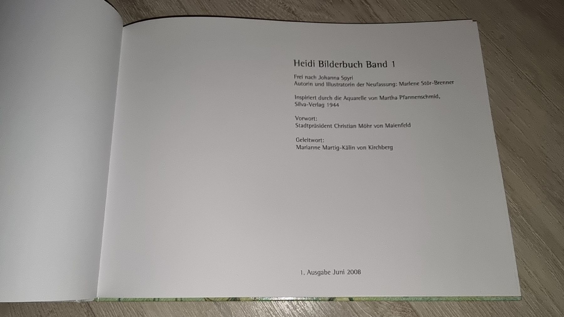 Bücher: Heidi Bilderbuch Band 1 Neu – Neu (gemäss Beschreibung) aus Wigoltingen von Zuckerfee84 6