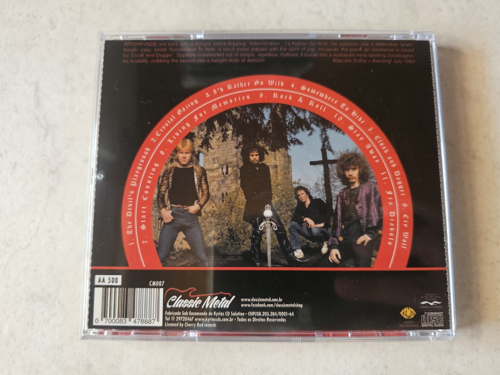 CD: Witchfynde  -  Cloak & Dagger – Usato da Schneisingen venduto da backstore24 1