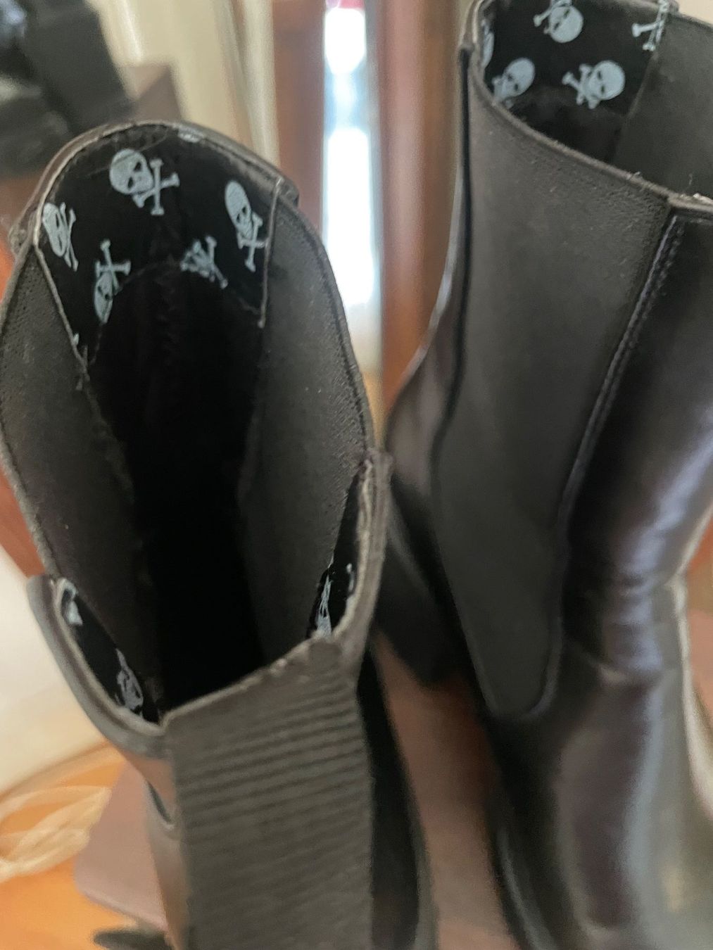 Scarpe da donna: Emo punk square toe platform boots (37) similicuir – Nuovo (secondo la descrizione) da Genève venduto da lailas_things 2