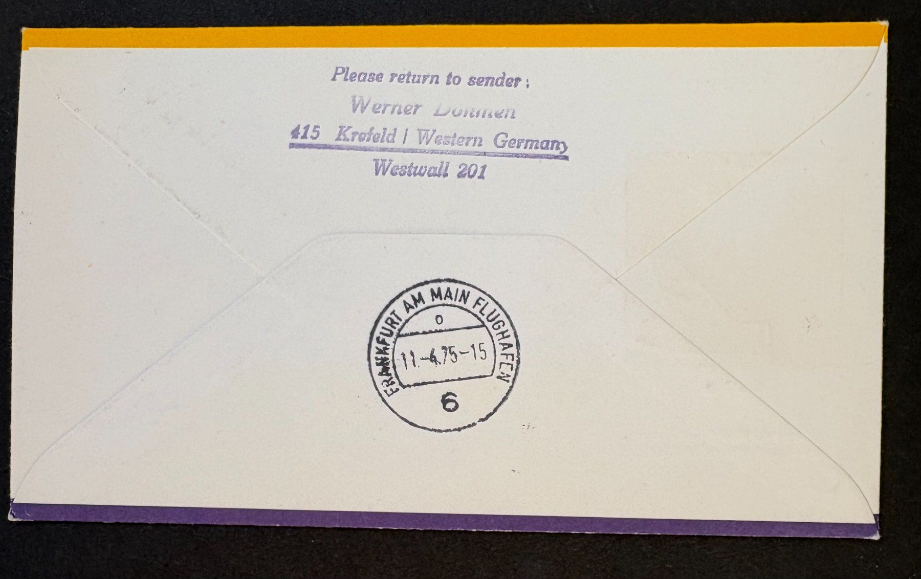 Tutti i francobolli: LUFTHANSA ERSTFLUG LH 491 DC-10 – Usato da Ostermundigen venduto da wini63 1