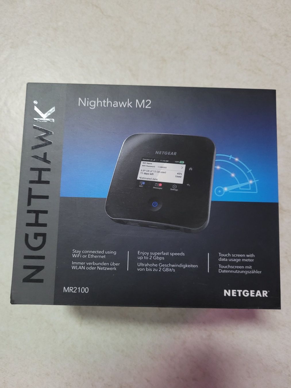 Netgear Modems & Router: Netgear Nighthawk M2 (MR2100) mit Antenne – Gebraucht aus Oensingen von