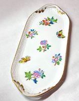 Herend Porzellan Queen Victoria Platte 36.5x15.5cm