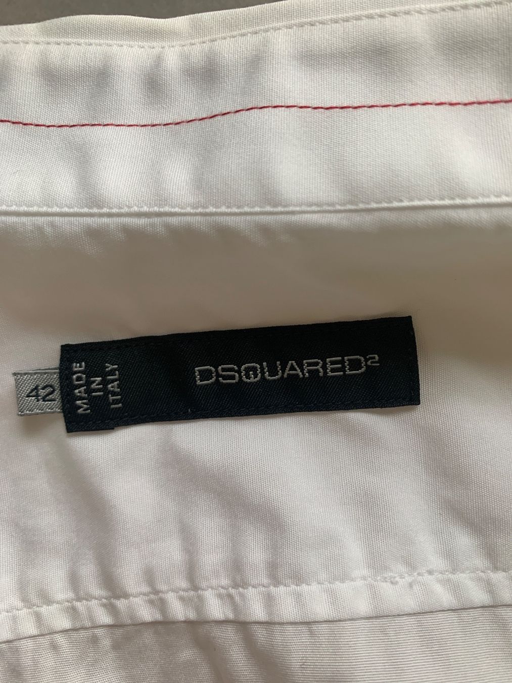 Dsquared2 Camicette: Dsquared2 Bluse Gr. 38 weiss Baumwolle langarm m. Nieten – Usato da Regensdorf venduto da secondchancefashion 5