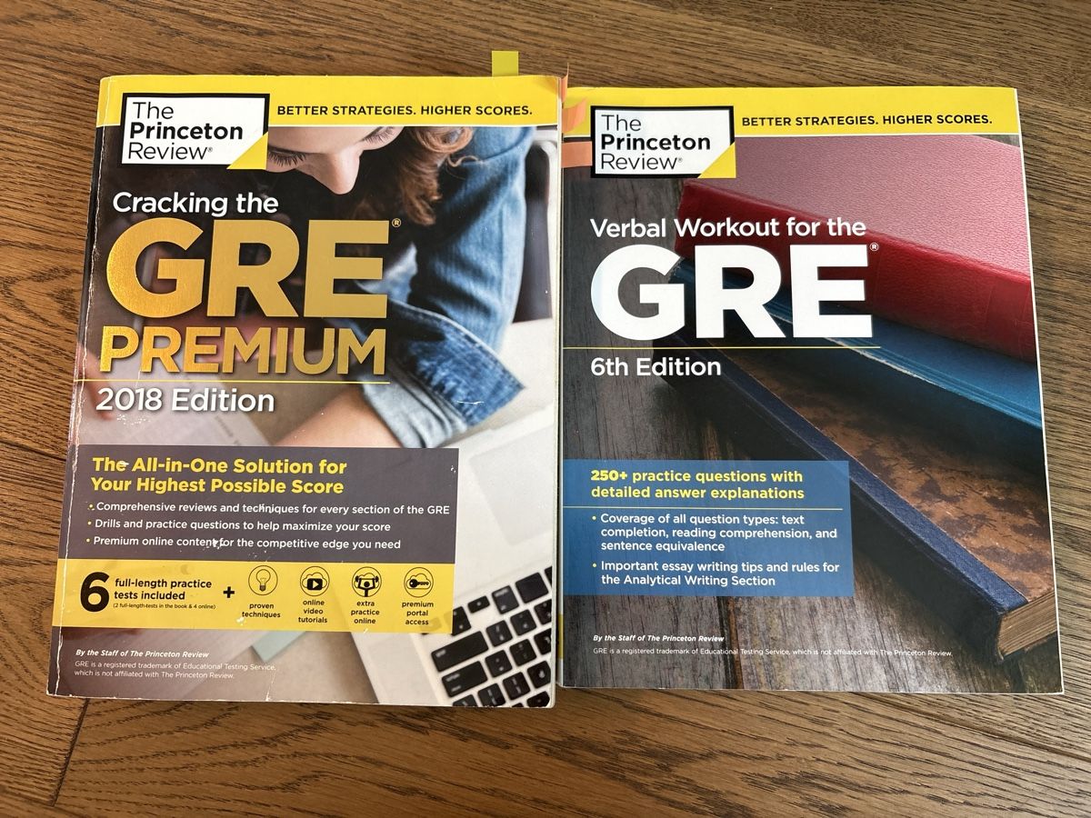 Livres: Bücher-Set: Cracking GRE Premium – D'occasion à Zunzgen par ver_27c7