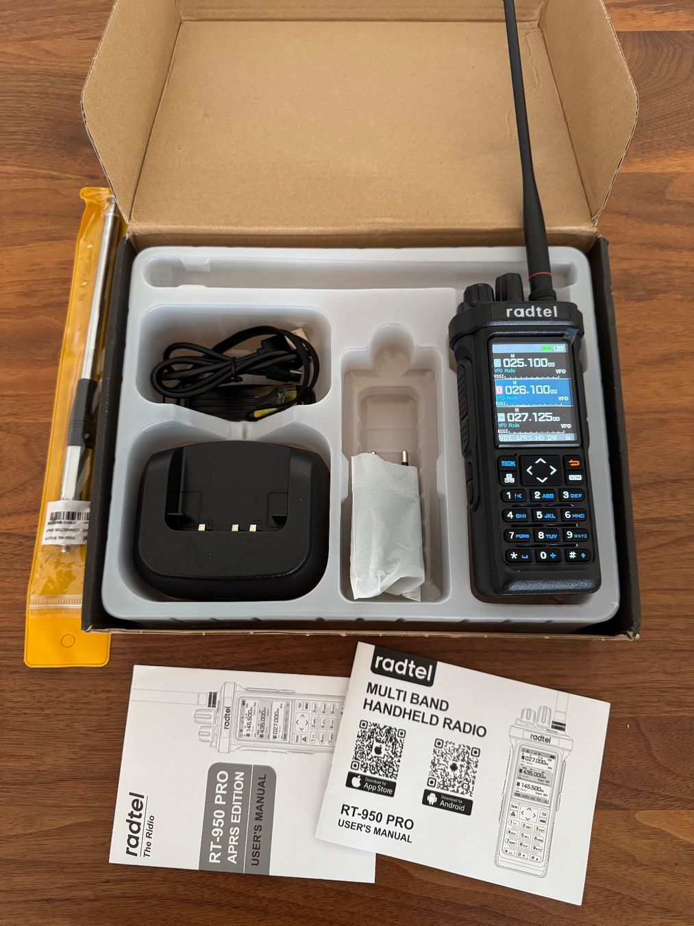 Radiocomunicazione: Radtel RT-950 PRO Funkgerät AM/FM/CB/LSB/USB/CW – Nuovo (secondo la descrizione) da Hergiswil NW venduto da Swissnorm 2