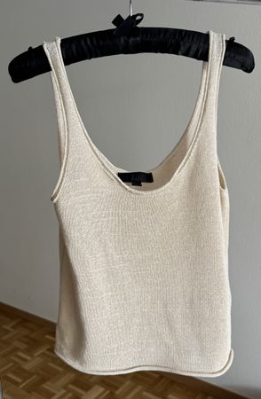 Zara Top mit Strick-Effekt. Neu!