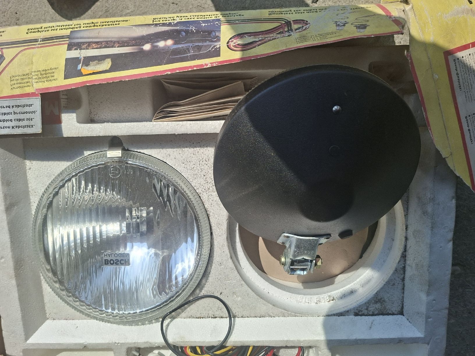 Bosch Scheinwerfer: Bosch Halogen Fernscheinwerfer touring 190 neu – Neu und originalverpackt aus Aadorf von classicpower02 2