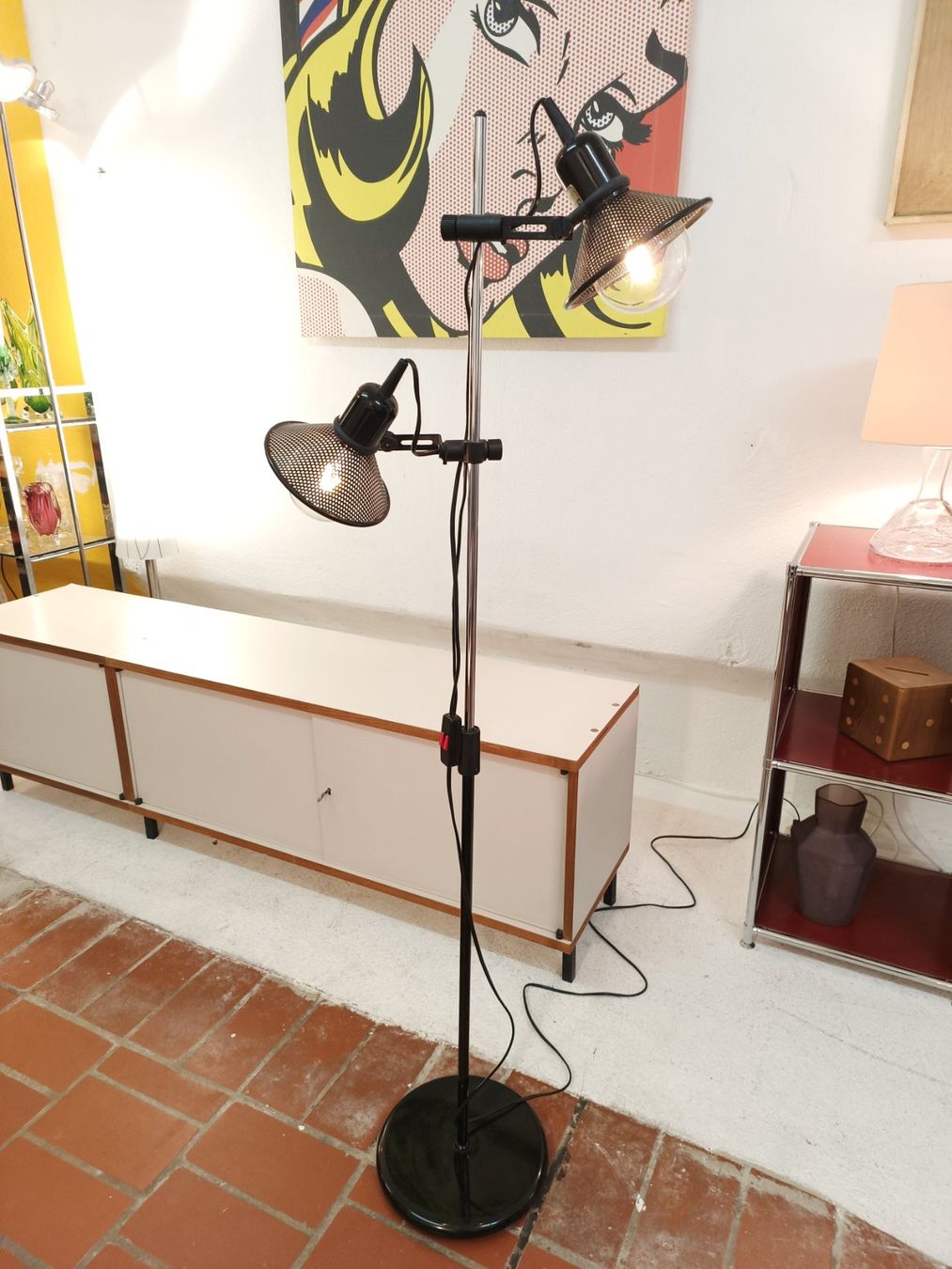 Lampen: Vintage Stehlampe 80s retro design – Gebraucht aus Winterthur von style-and-design.zrh 3