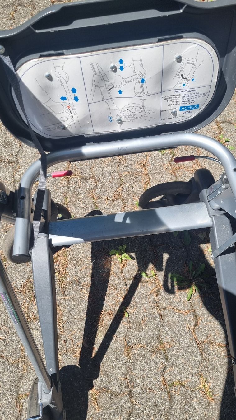 Ausili per la deambulazione: Rollator, sehr robust – Usato da Matzingen venduto da Beatstar 2