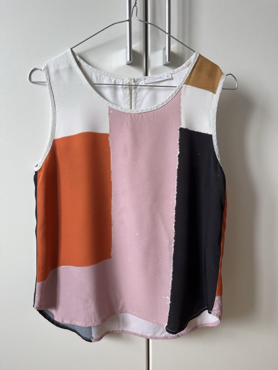 Nile Top: NILE Top, Patchwork Muster Gr. XS – Usato da Zürich venduto da Kleanthy