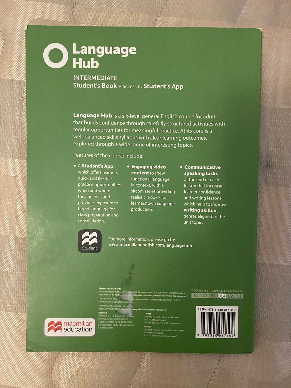Libri: Language Hub Intermediate Student's Book B1+ – Usato da Zürich venduto da mit_2zd7 1