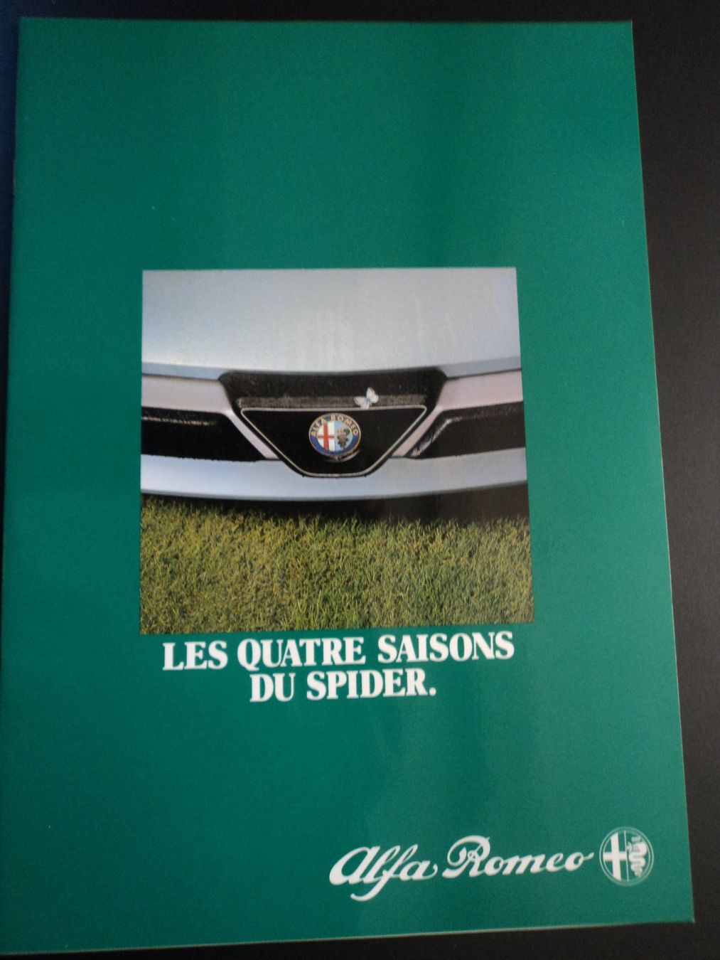 Alfa Romeo Documenti: Prospekt Alfa Romeo Spider – Usato da Schwarzenburg venduto da modelCARama