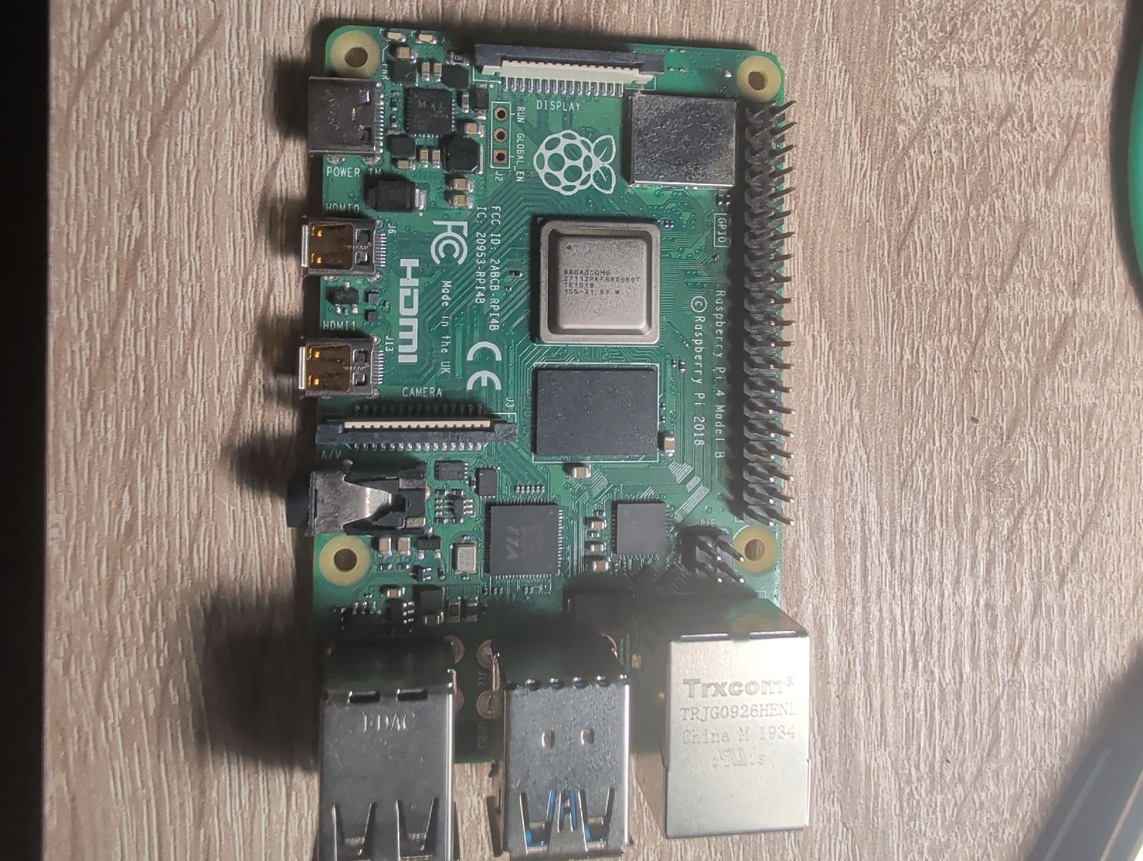 Raspberry Pi Mainboards: Raspberry Pi 4 Model B 4GB – Gebraucht aus Büttenhardt von lin_gq5b