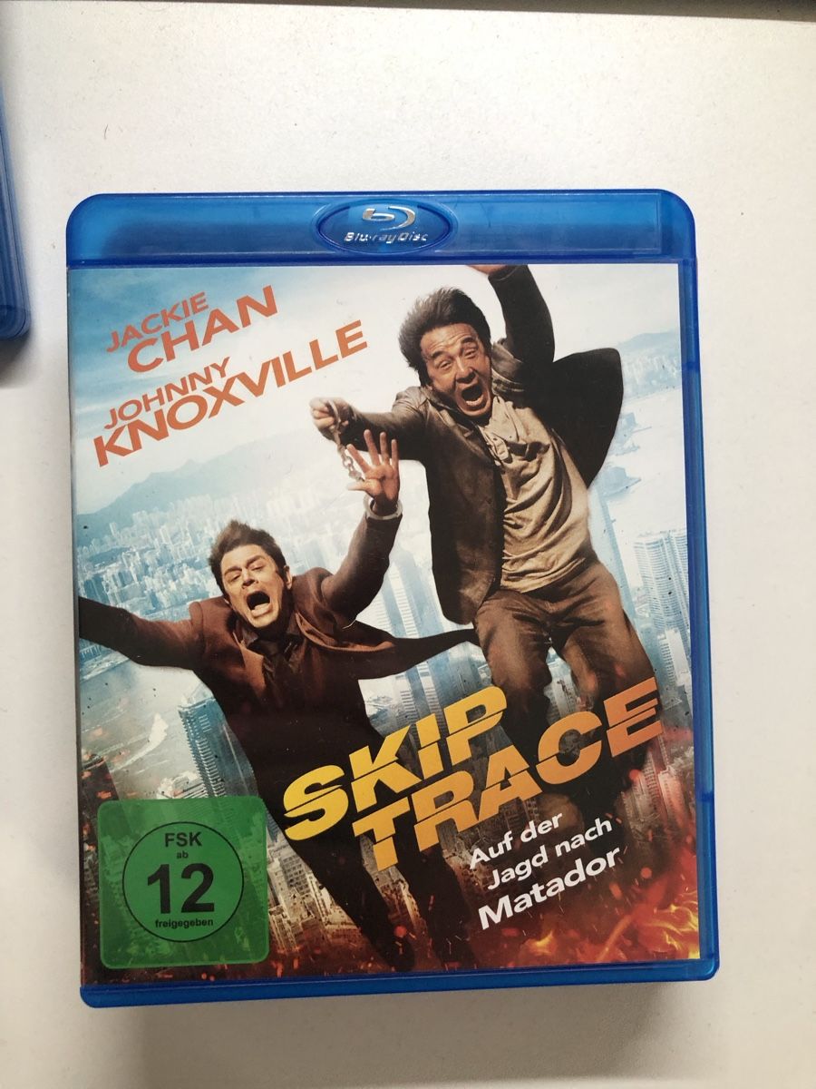 Skip Trace - Blu-ray Jackie Chan Johnny Knoxville Action Kom (Gebraucht ...