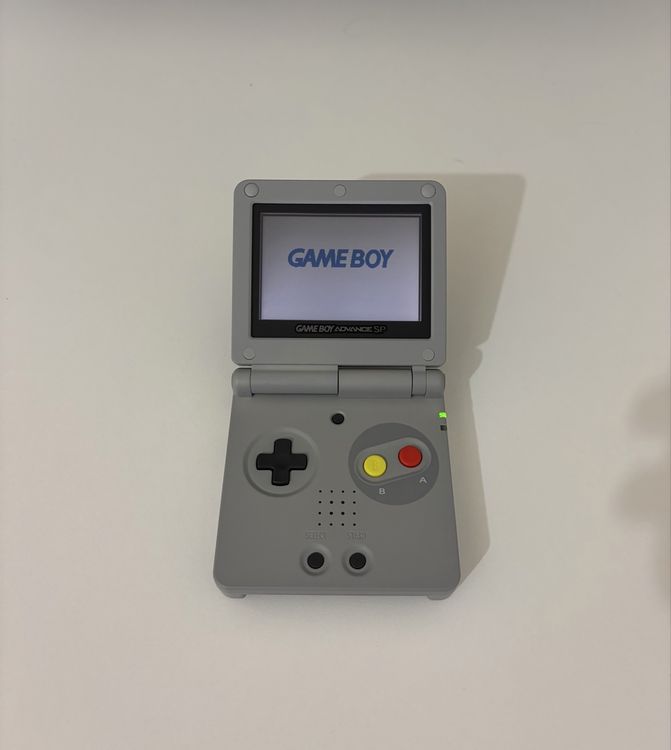 Nintendo Game Boy Advance SP AGS-001 – SNES - Neues Gehäuse (Gebraucht ...