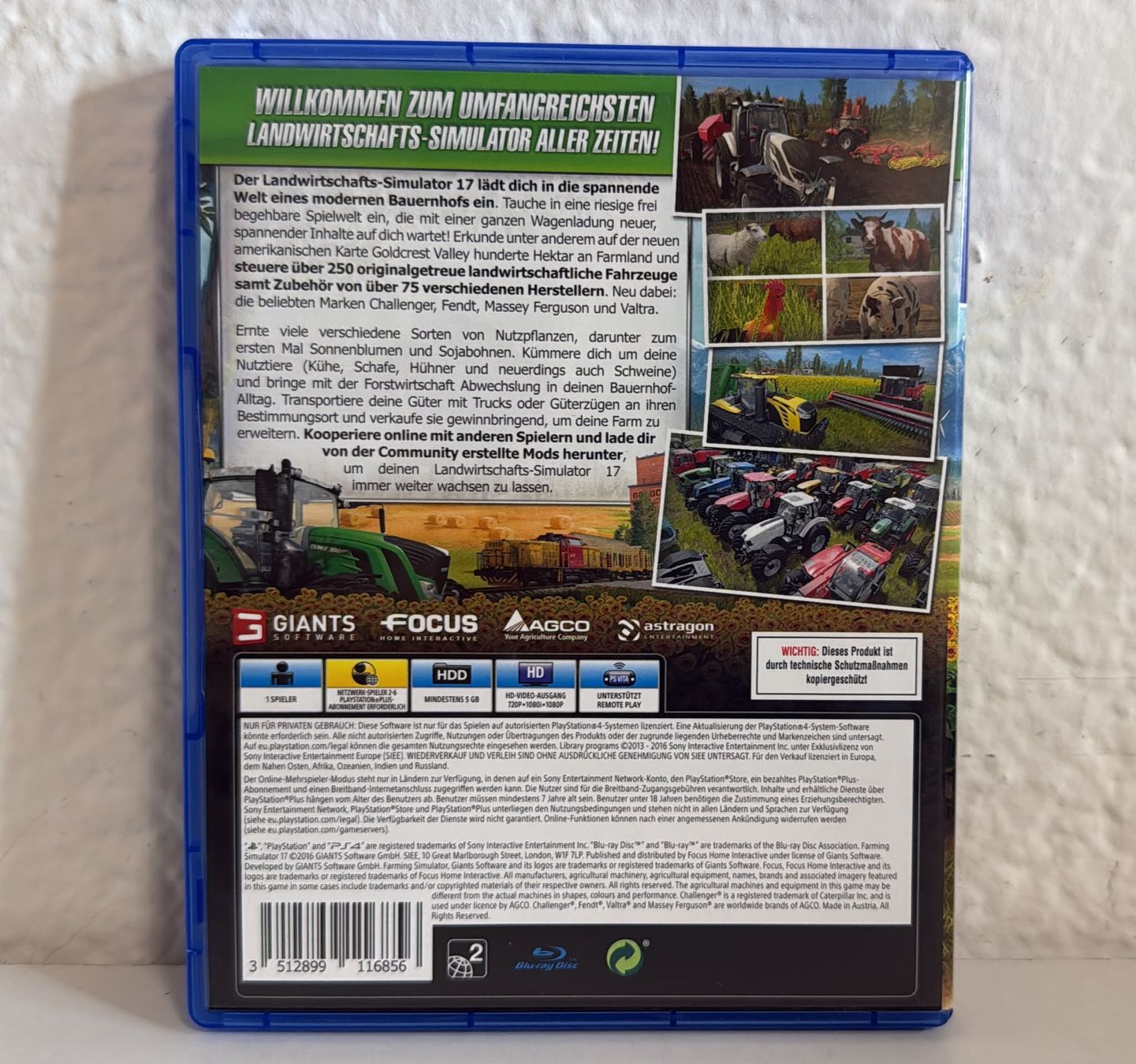 Spiele: Landwirtschafts Simulator 17 PS4 Spiel  – Gebraucht aus Ehrendingen von lax21 1