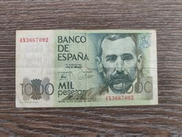 Spanien 1'000 Pesetas 1979 !!!!!