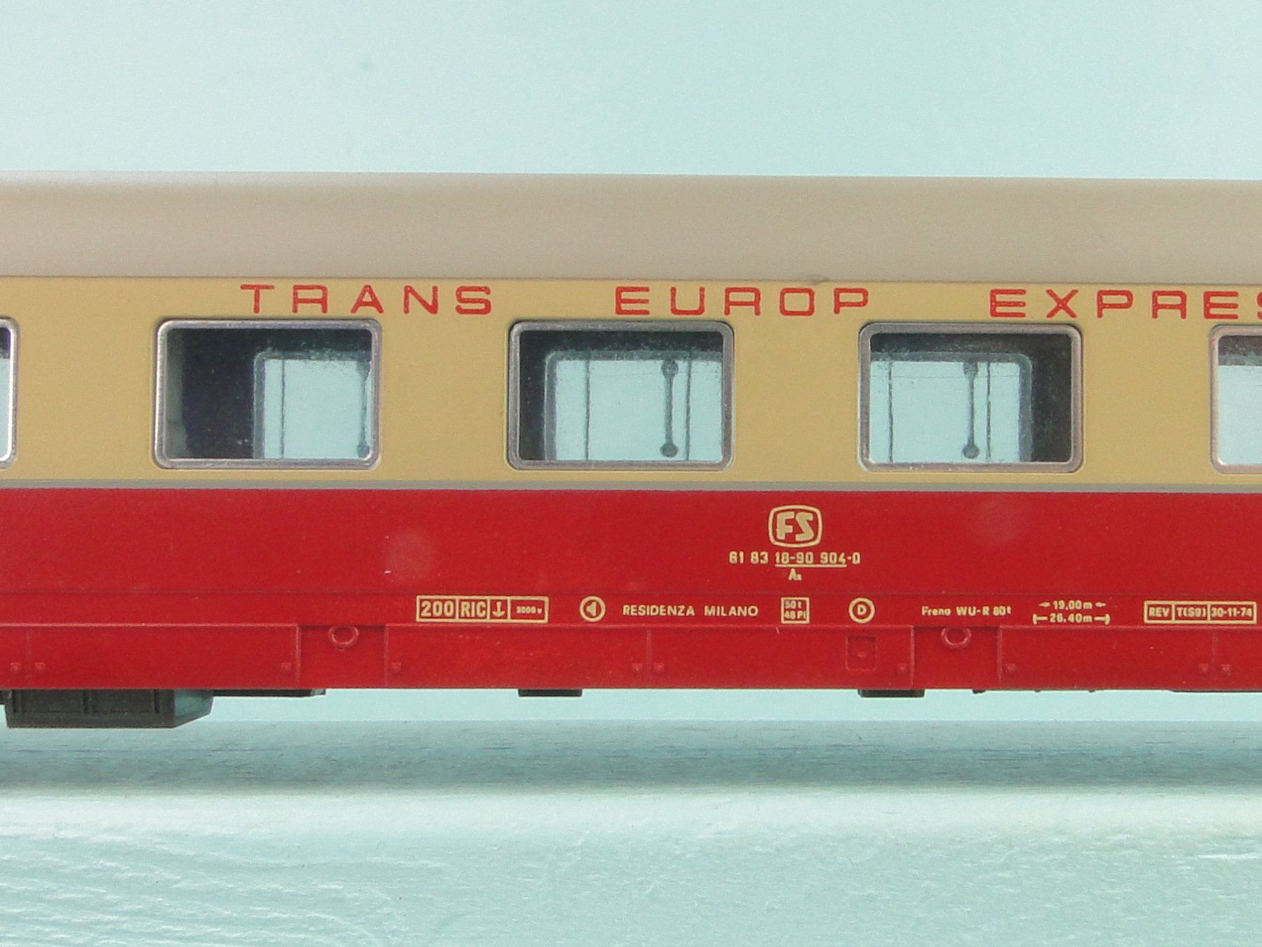 Rivarossi Modellini di ferrovie: Rivarossi H0 2557 FS TEE, neuwertig – Usato da Bülach venduto da cann11 5