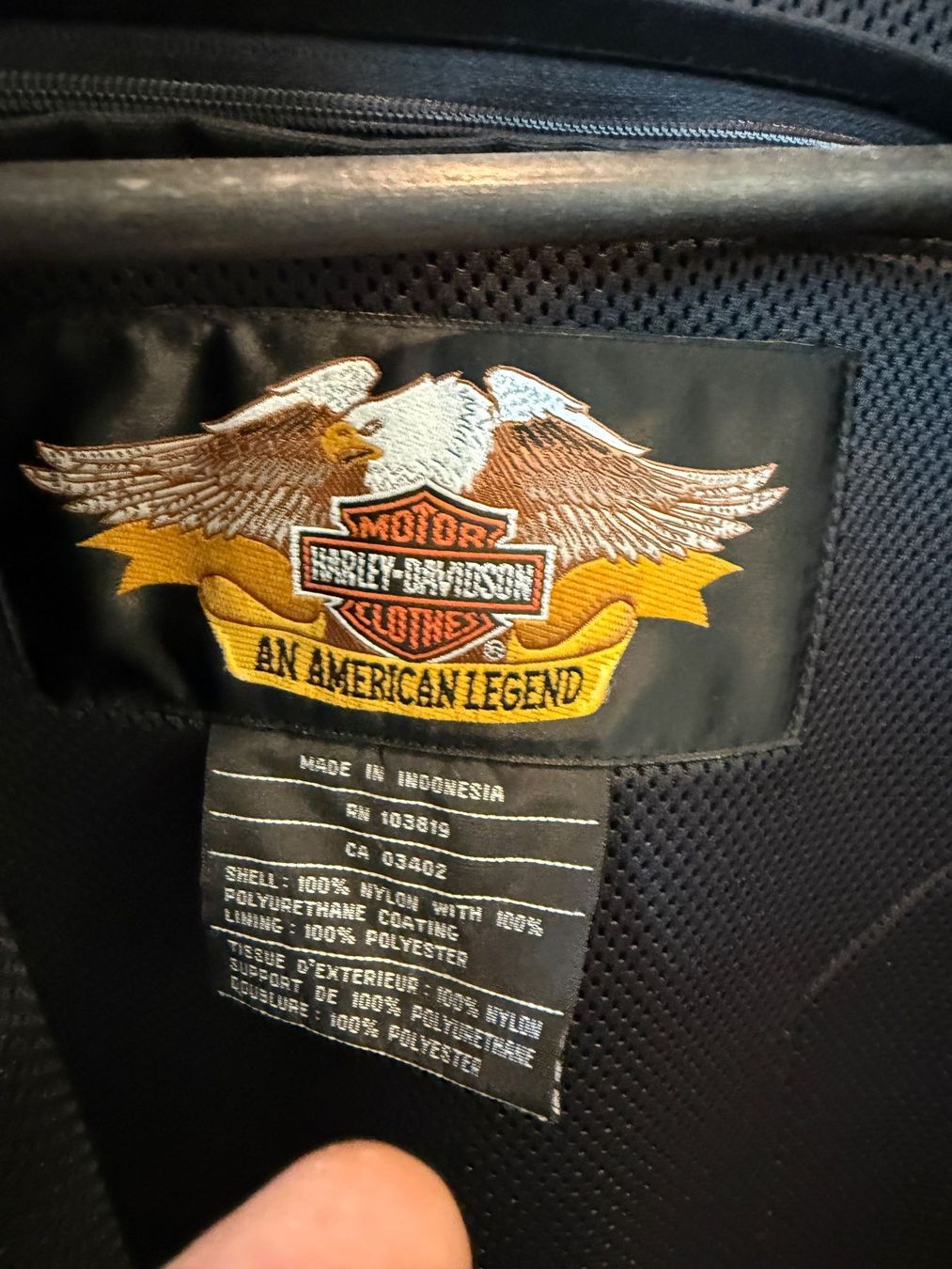 Harley-Davidson Giacche: Harley-Sommerjacke, Herren, Grösse L – Usato da Steinhausen venduto da Erwa1 3