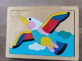 Puzzle, Holz, Möwe, 27 Teile