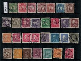 Schweden 1911/34, gestempelt, EU_SE2