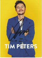 Tim Peters / Originalautogramm