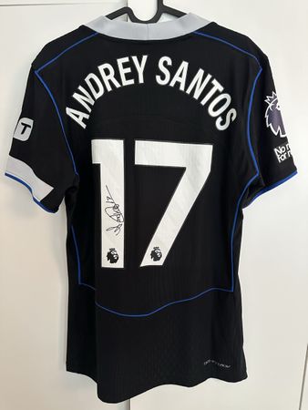 Chelsea Trikot Andrey Santos matchworn und signiert
