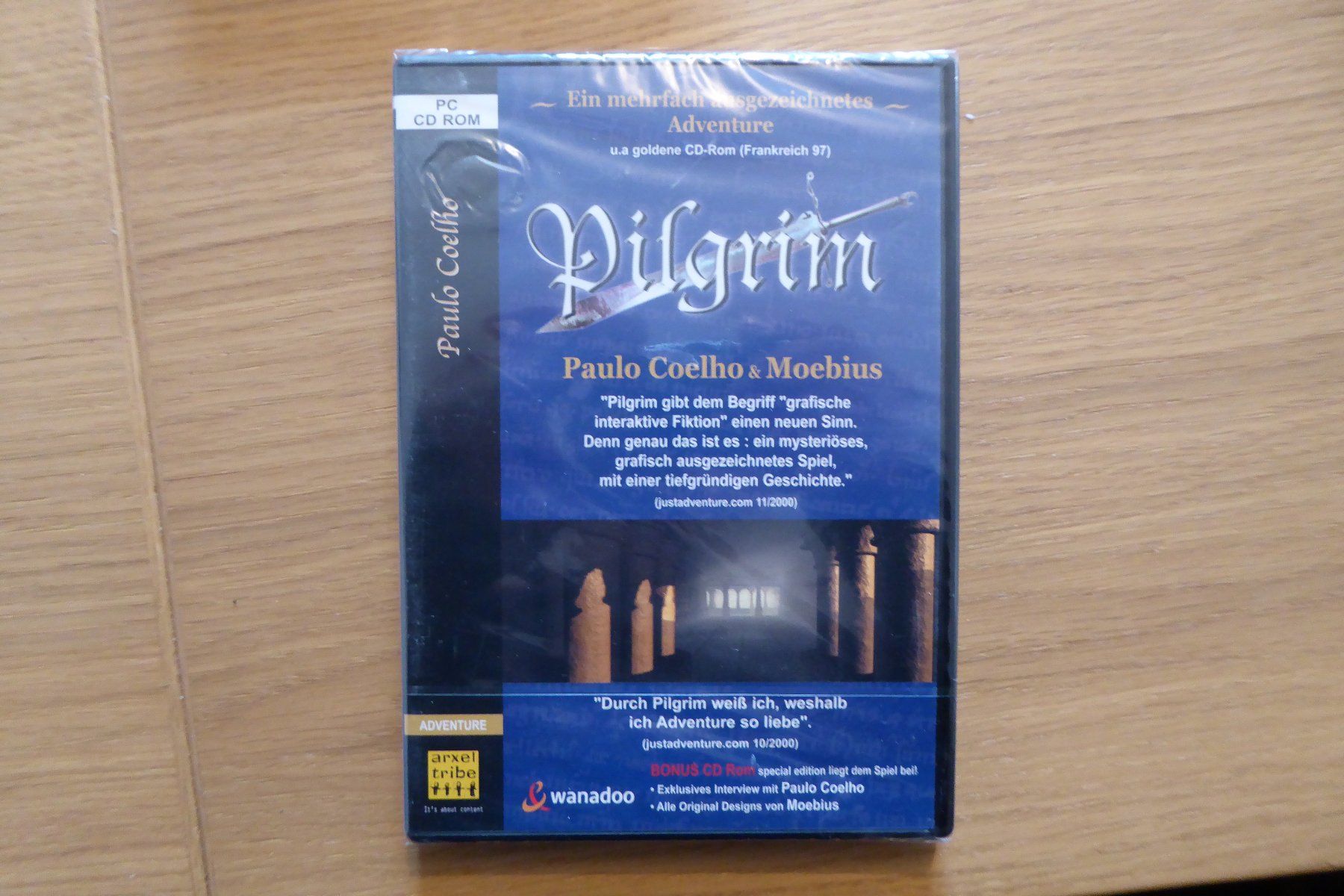 Giochi: PC Game Pilgrim Paulo Coelho & Moebius Adventure OVP – Nuovo e nell'imballaggio originale da Allschwil venduto da Summelsarium